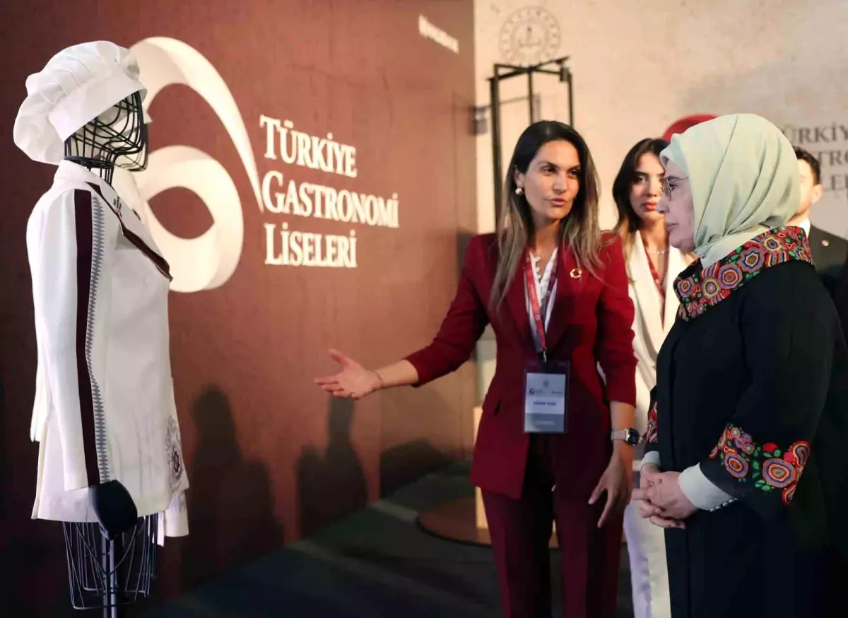 Emine Erdoğan, Türkiye Gastronomi Liseleri Tanıtım Programı'na katıldı