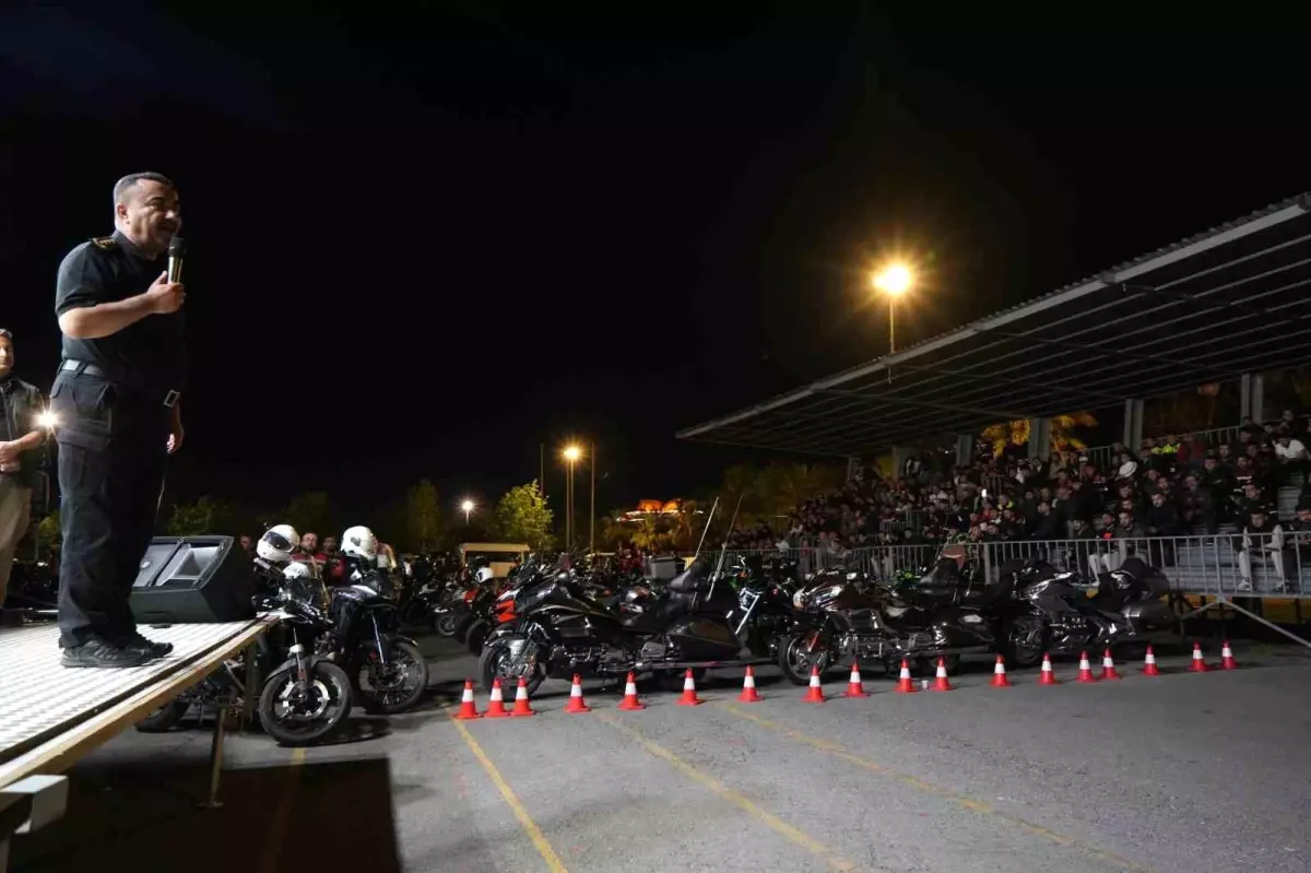 Samsun'da Motosiklet Kazalarını Azaltma Etkinliği Düzenlendi
