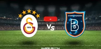 Galatasaray Başakşehir maçı kaç kaç, bitti mi? MAÇ SONUCU! Galatasaray Başakşehir golleri kim attı, canlı maç anlatımı!