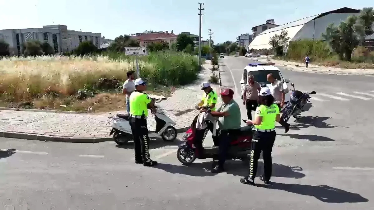 Gazipaşa'da Trafik Denetimi: 898 Bin TL Ceza Kesildi
