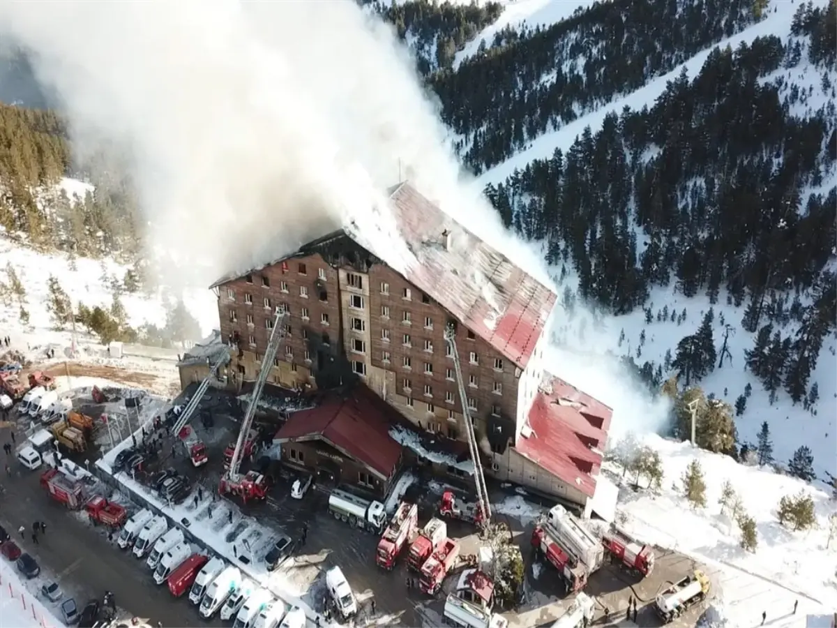 Kartalkaya Otel Yangını Davasında Şüphelilere Hapis İstemi