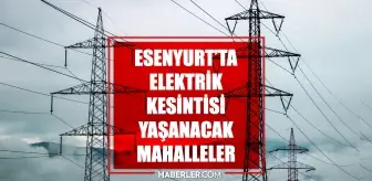İstanbul ESENYURT elektrik kesintisi! 30 Mayıs Esenyurt elektrik kesintisi ne zaman bitecek, elektrikler ne zaman gelecek?