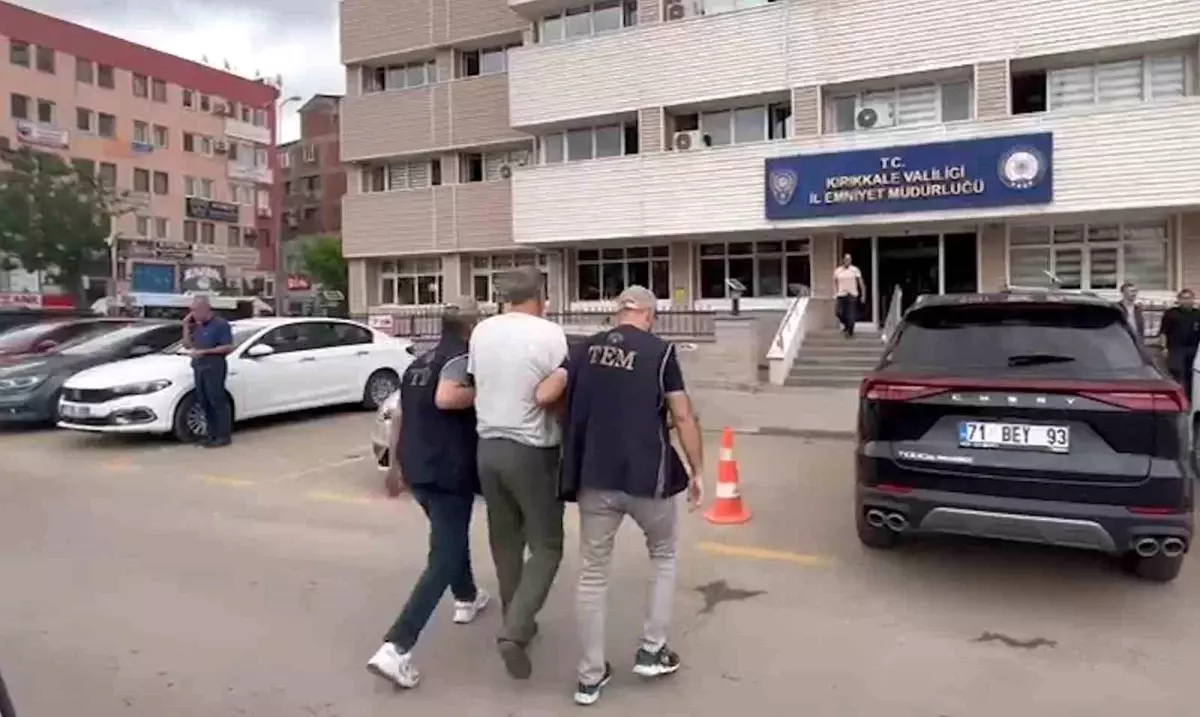 Kırıkkale'de DEAŞ Bağlantılı Yabancı Şahıs Yakalandı