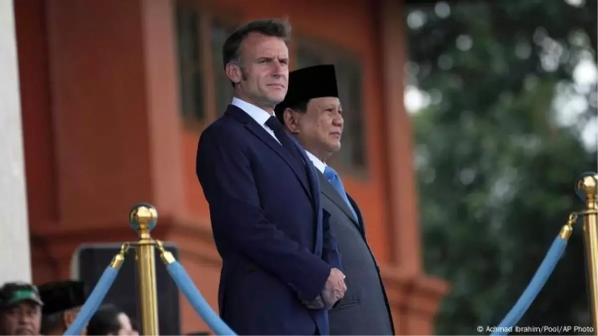 Macron'dan Gazze İçin Sert AB Tavrı Çağrısı