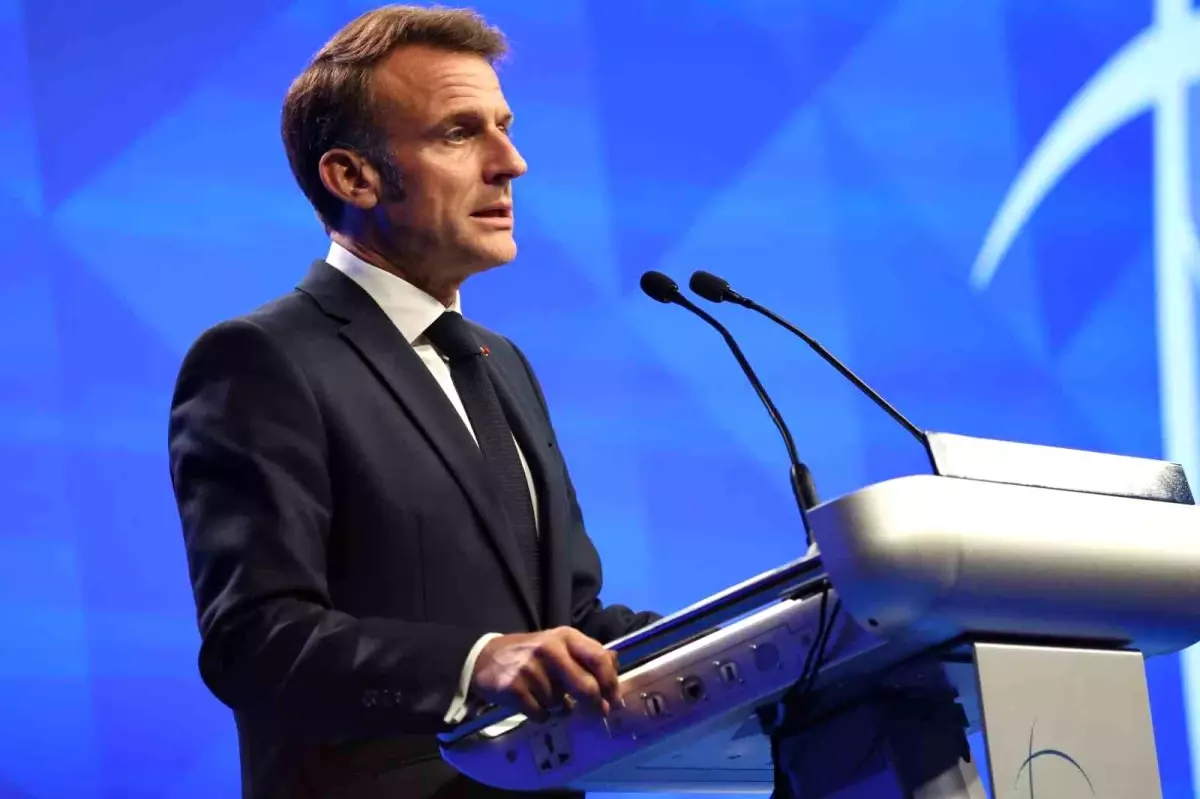Macron'dan Gazze ve Filistin Devleti İle İlgili Sert Açıklamalar