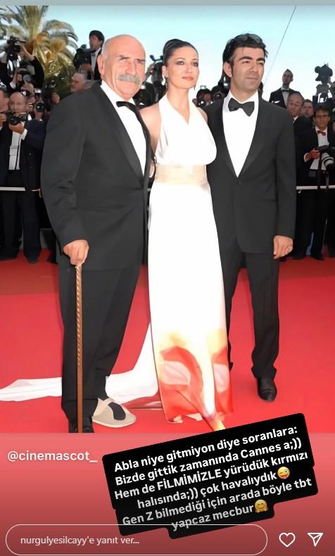 Nurgül Yeşilçay's highly talked-about Cannes comment