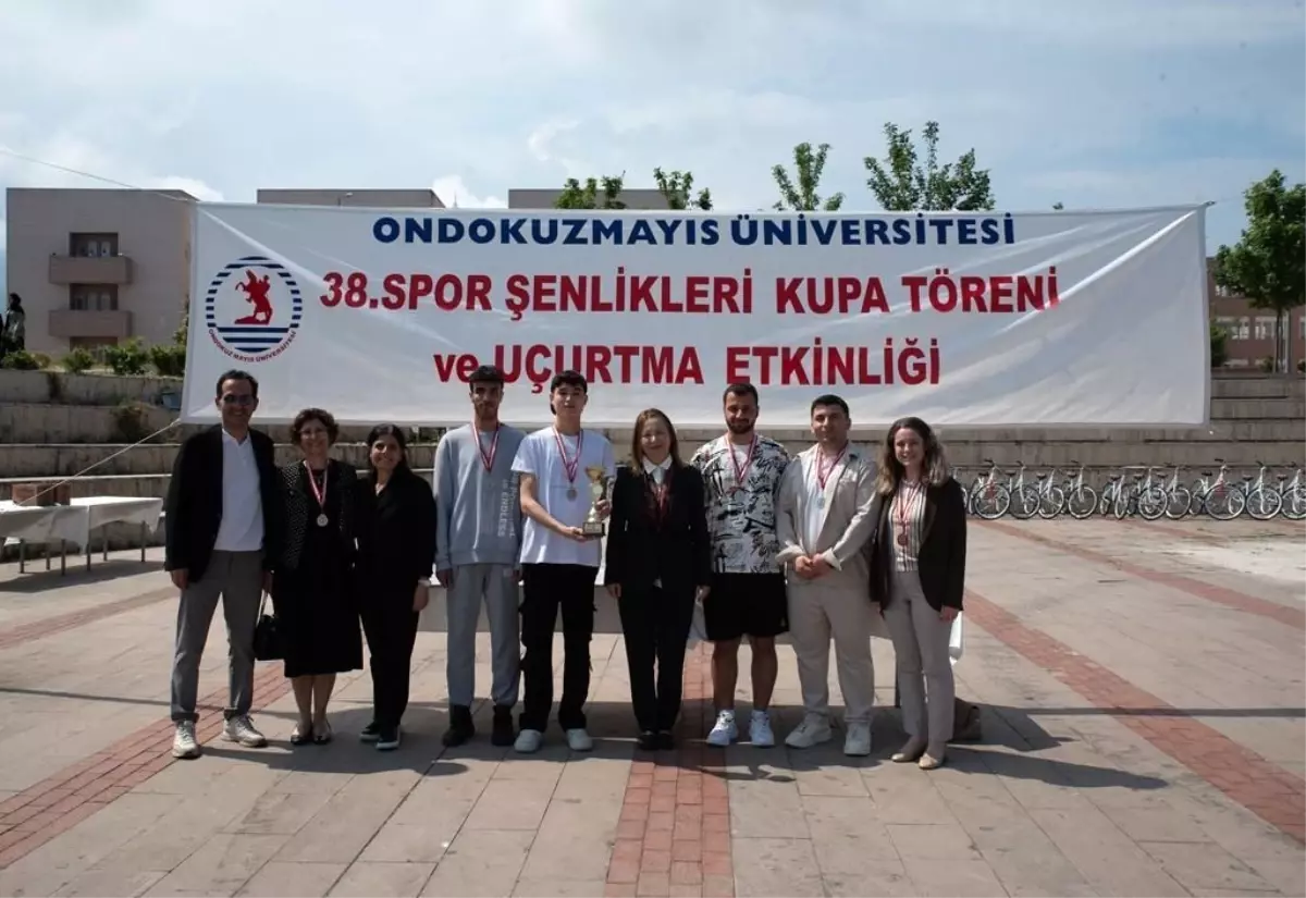 OMÜ'de Spor Müsabakaları ve Uçurtma Şenliği Coşkusu