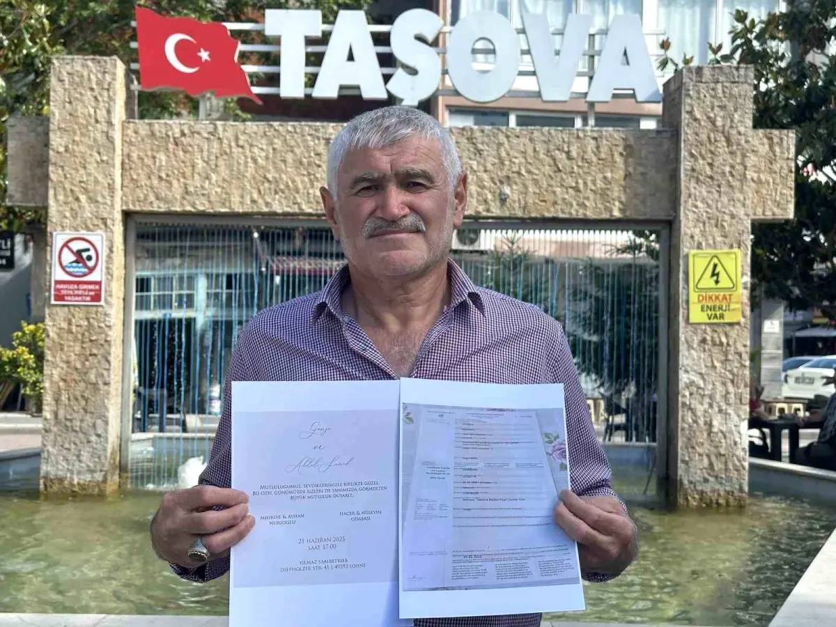 Schengen Vizesi Almanya'daki Düğüne Katılımı Engelledi
