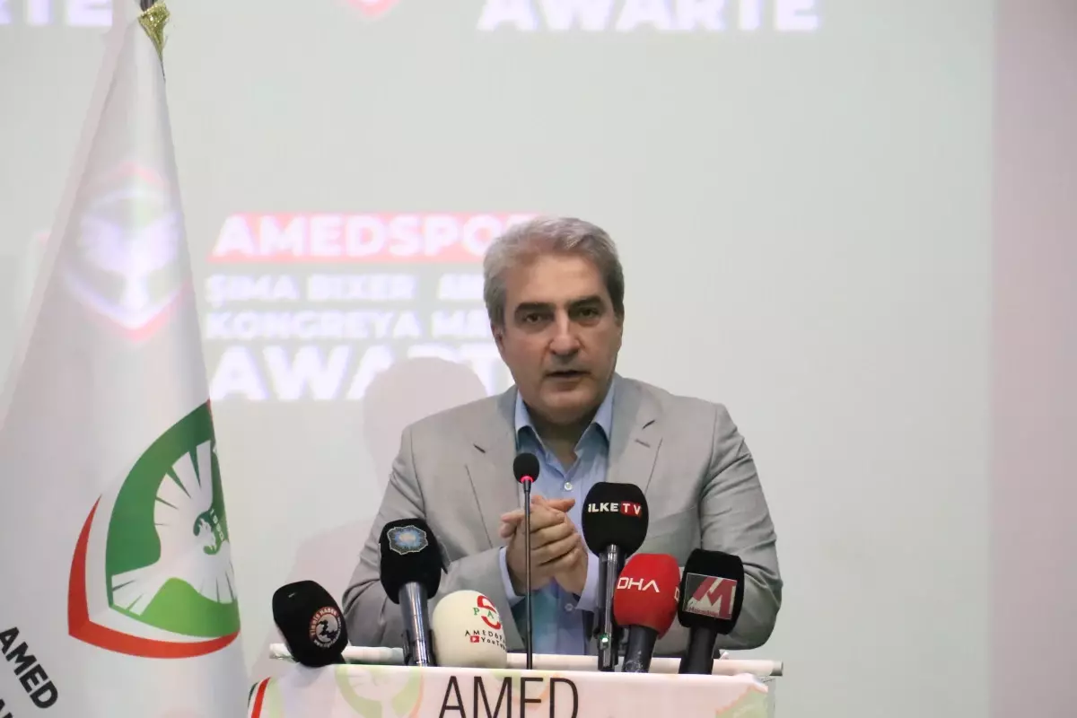 Amed Sportif Faaliyetler'in Başkanlığına Burç Baysal Yeniden Seçildi