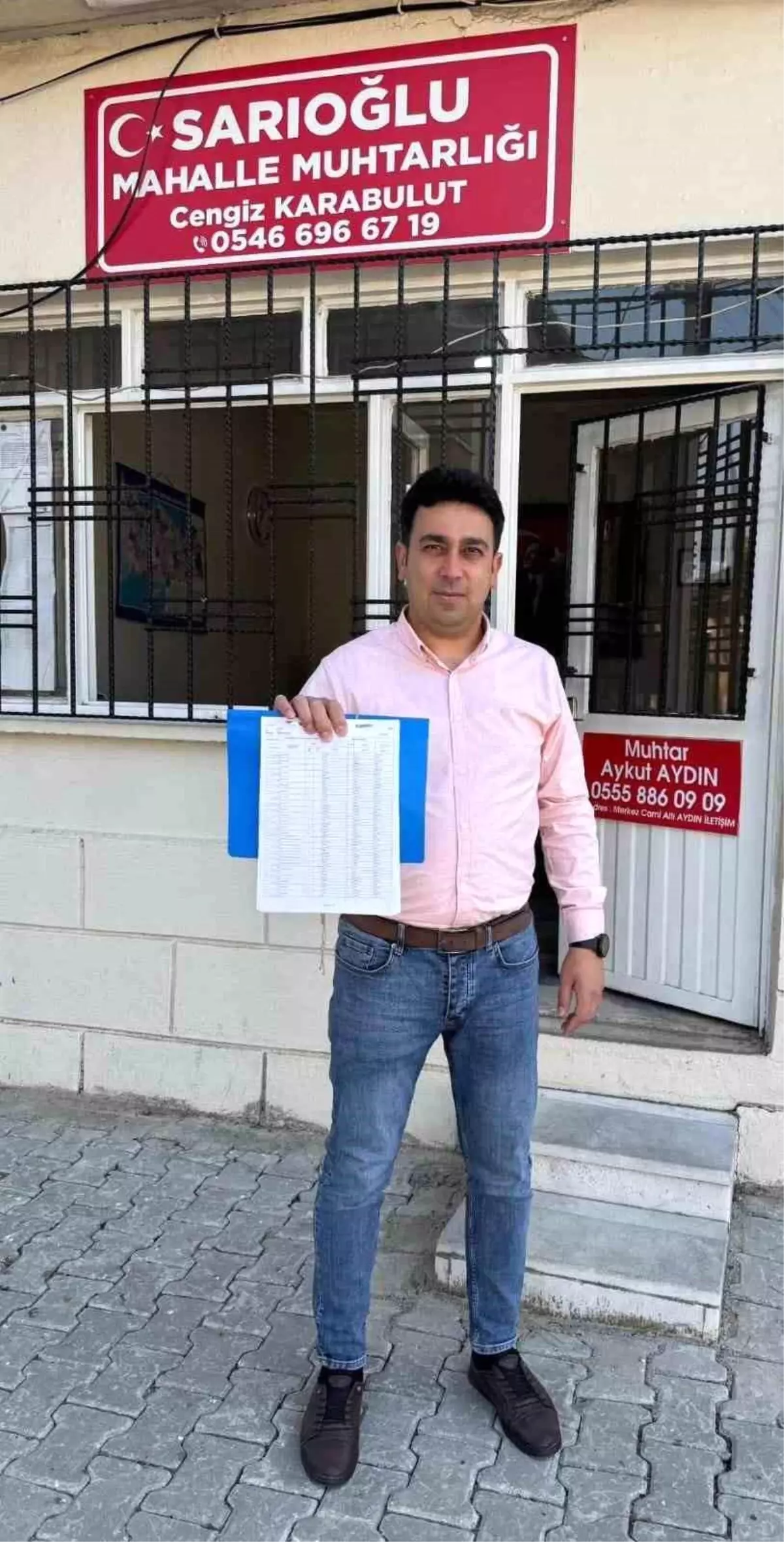 Sarıoğlu Mahallesi Muhtarlık Seçimleri 1 Haziran'da