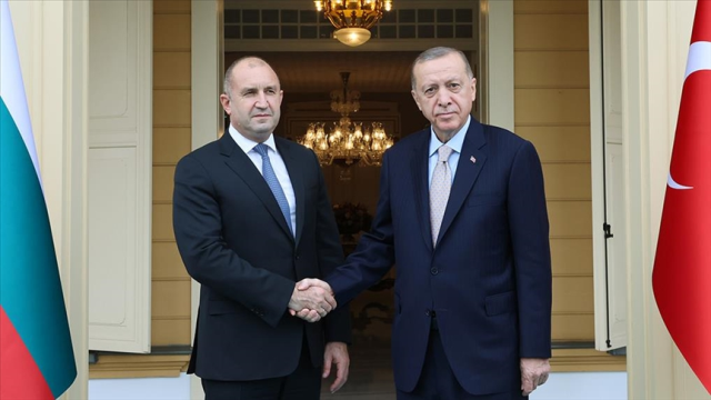 President Erdoğan met with the presidents of Somalia and Bulgaria