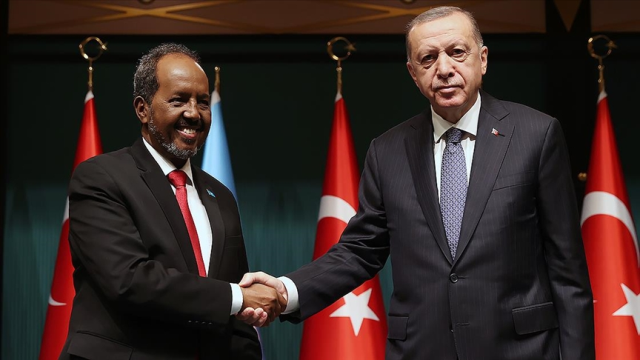 President Erdoğan met with the presidents of Somalia and Bulgaria