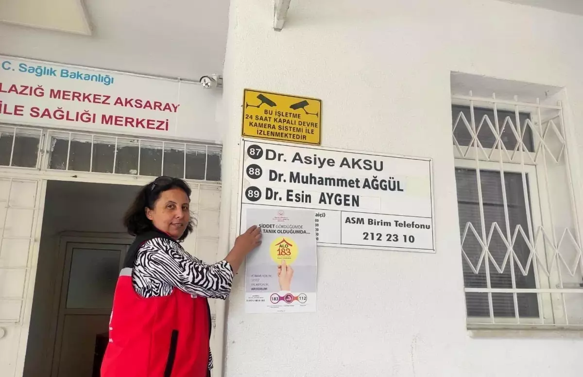 Elazığ'da Kadına Yönelik Şiddetle Mücadele Farkındalık Eğitimleri Başlatıldı