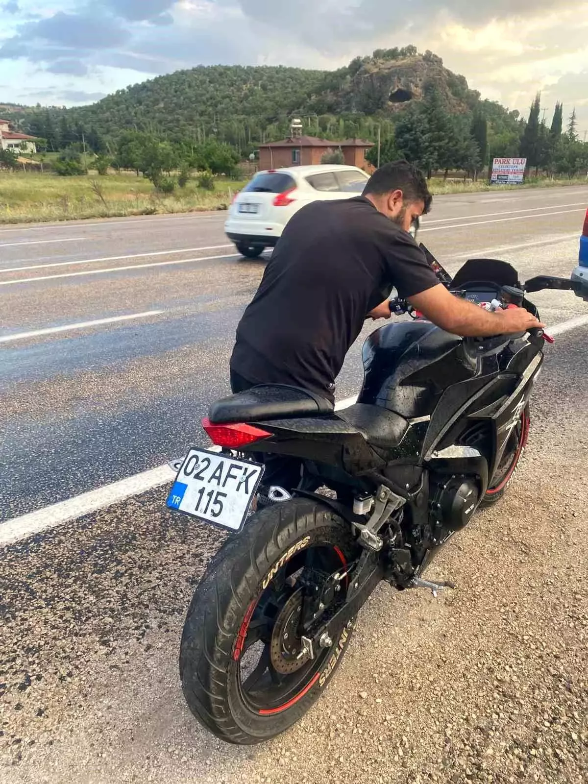 Adıyaman'da Motosiklet Kazası: 1 Yaralı