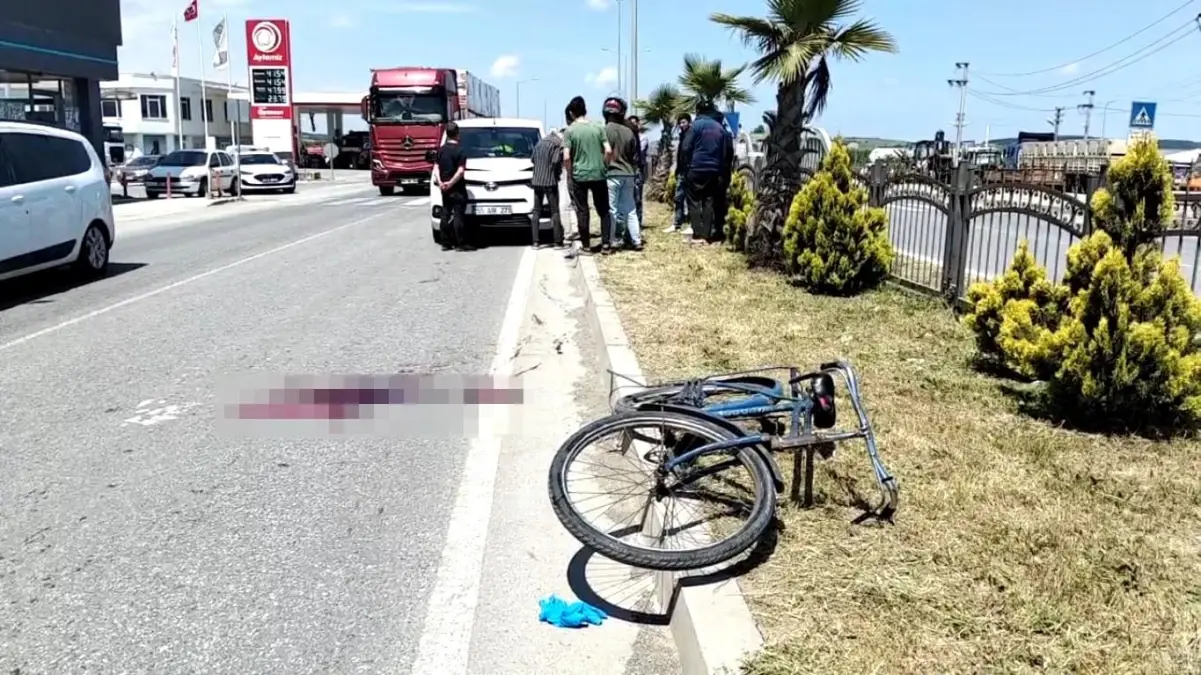 Samsun'da Yaya Geçidinde Bisikletli Yaşlı Adam Ölümle Sonuçlanan Kazaya Kurban Gitti