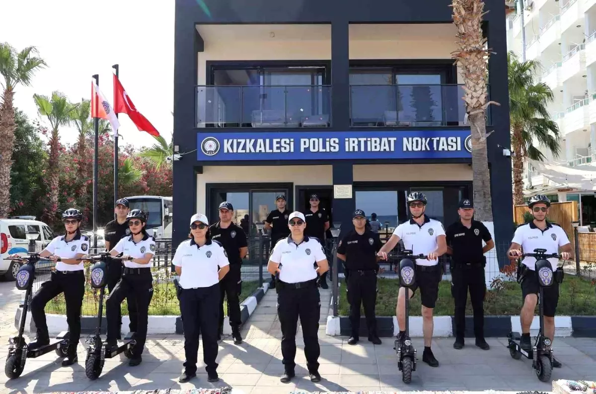 Mersin Kızkalesi'nde Yeni Turizm Sezonu İçin Güvenlik Önlemleri Arttırıldı