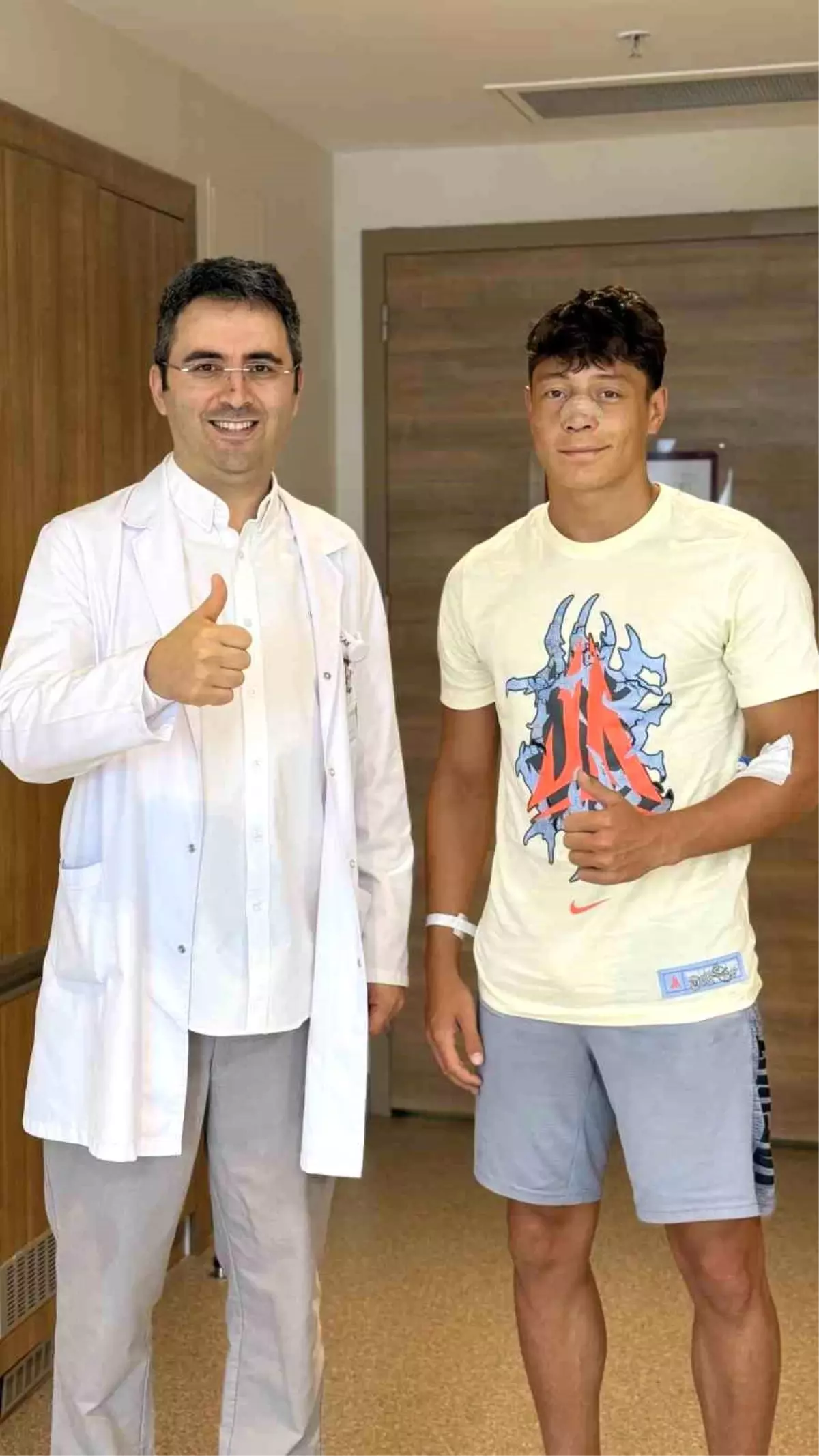 Samsunsporlu Haluk Mustafa Tan Ameliyat Oldu