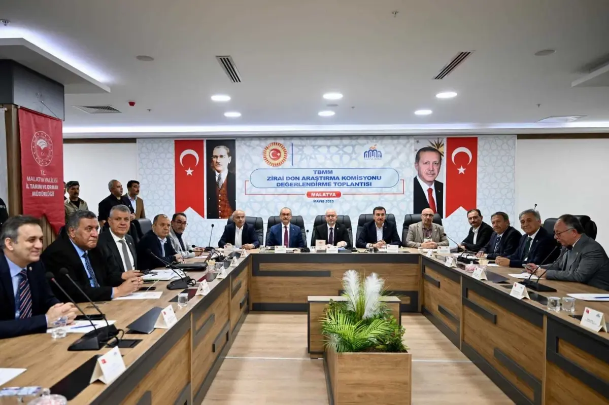 TBMM Zirai Don Araştırma Komisyonu Malatya'da Toplandı