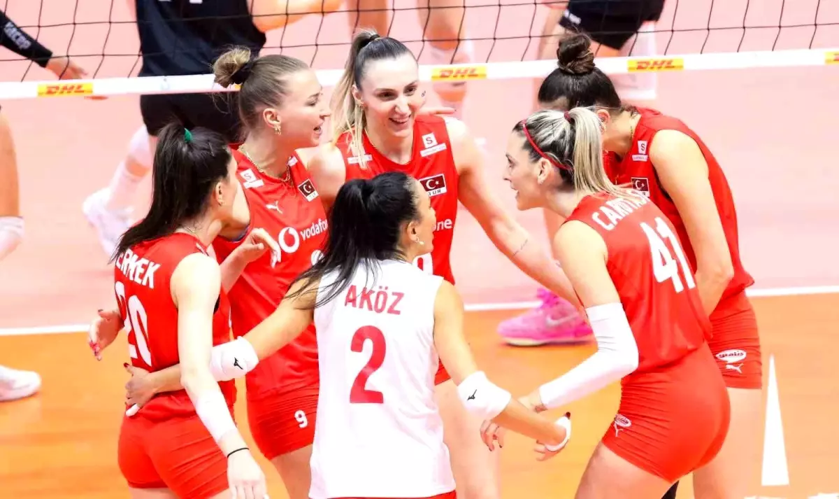 A Milli Kadın Voleybol Takımı, 2025 VNL İçin Çin'de