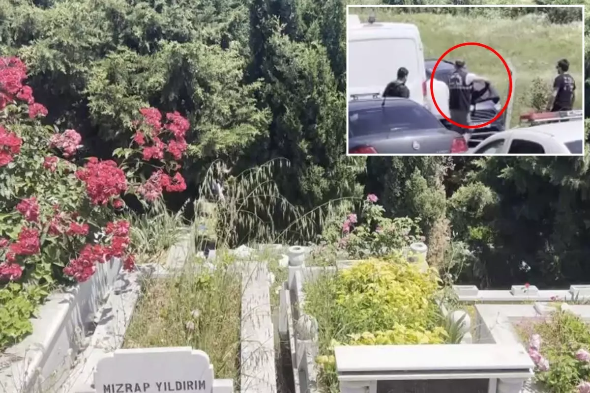 Arnavutköy'de mezarlıkta bebek cesedi bulundu