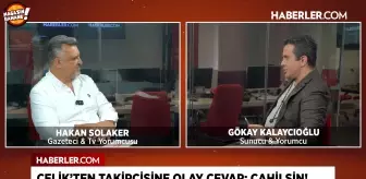 Çelik'in takipçisine 'cahilsin' cevabı Magazin Bahane'de gündem oldu