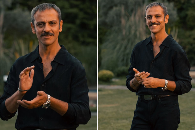 Erkan Kolçak Köstendil changed his image for his new series, and fans made the same comment
