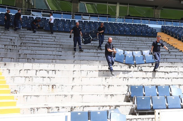 Renovation and Repair Works Started at Fenerbahçe's Ülker Stadium