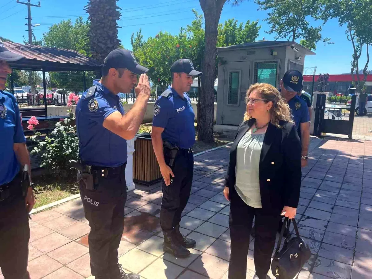 Germencik Kaymakamı Sultan Doğru, Emniyet ve Jandarma ile Güvenlik Çalışmalarını Görüştü
