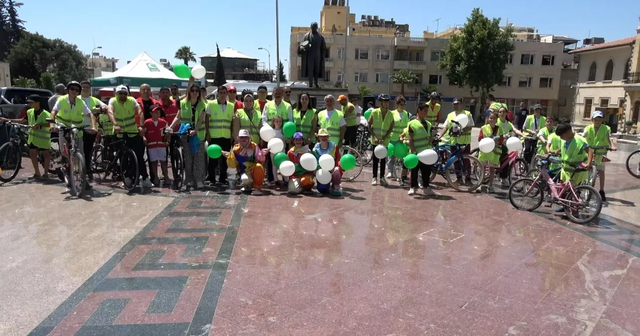 Kilis'te Bağımlılıkla Mücadele İçin Bisiklet Turu Düzenlendi