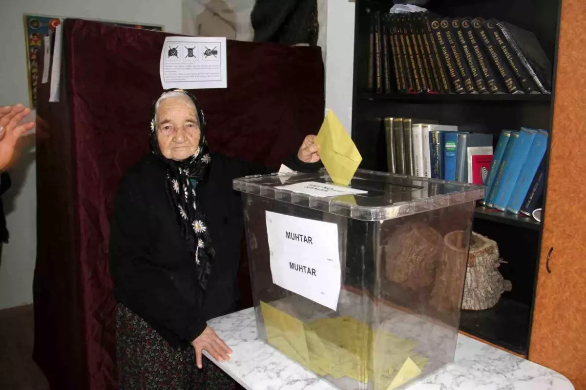 Beyşehir'de Muhtarlık Ara Seçimi Yapıldı