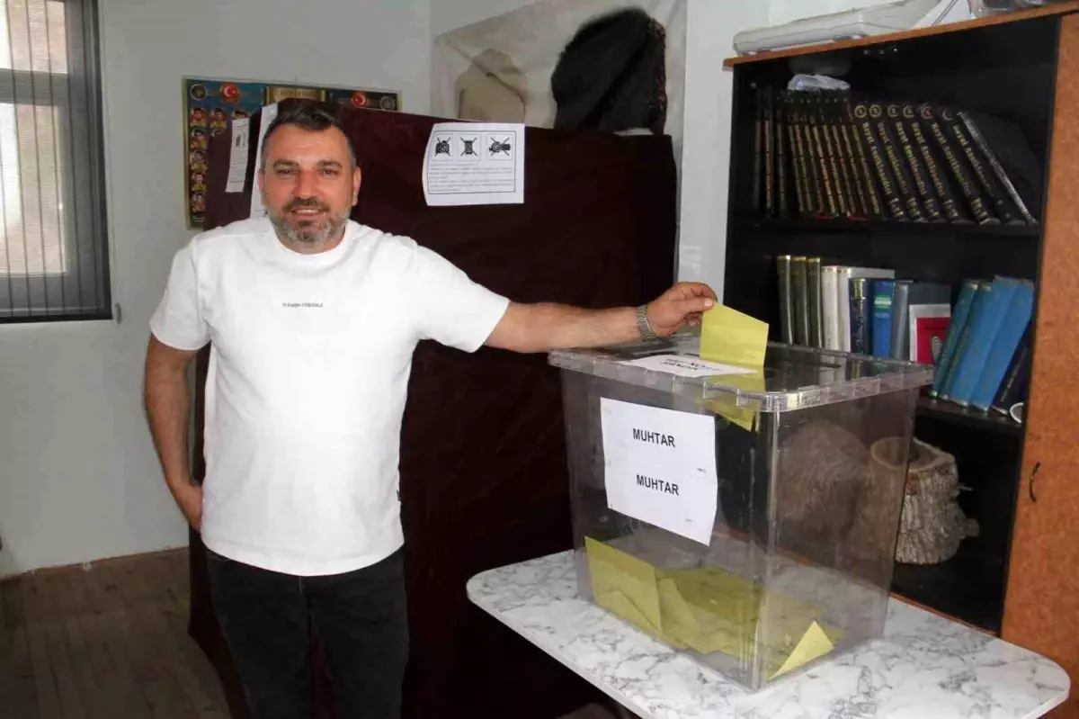 Şamlar Mahallesi'nde Muhtarlık Seçimi Sonuçlandı