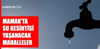 Ankara MAMAK su kesintisi! 2-3 Haziran ASKİ Mamak su kesintisi ne zaman bitecek, sular ne zaman gelecek?