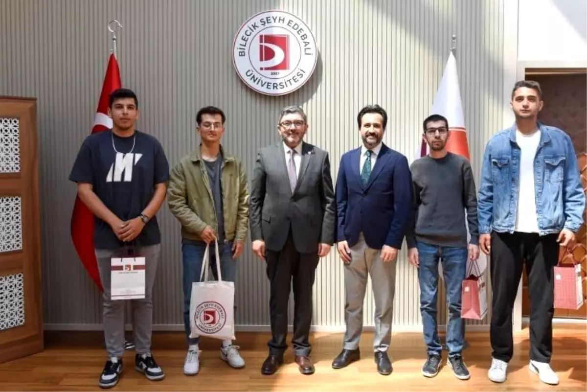 Bilecik Şeyh Edebali Üniversitesi'nde Dağ Bisikleti Birincisine Tebrik