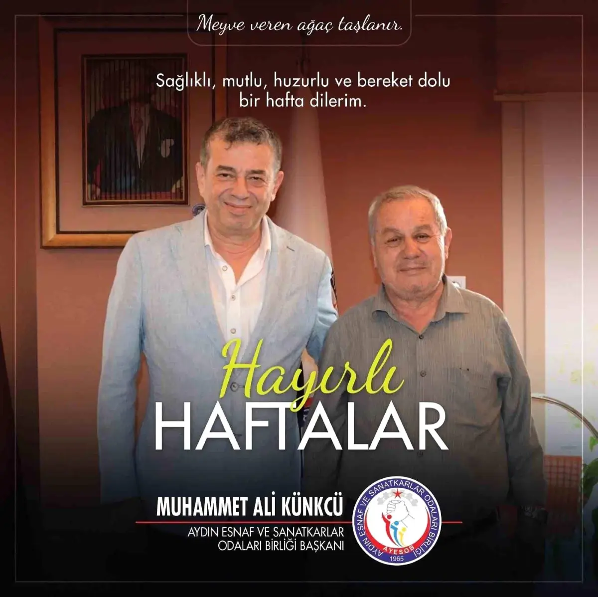 AYESOB Başkanı Künkcü'den Sosyal Medyadaki Eleştirilere Yanıt