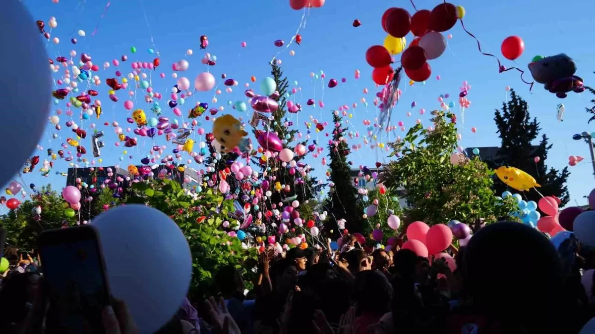 Gaziantep'te Minik Elif Azra İçin Moral Etkinliği Düzenlendi