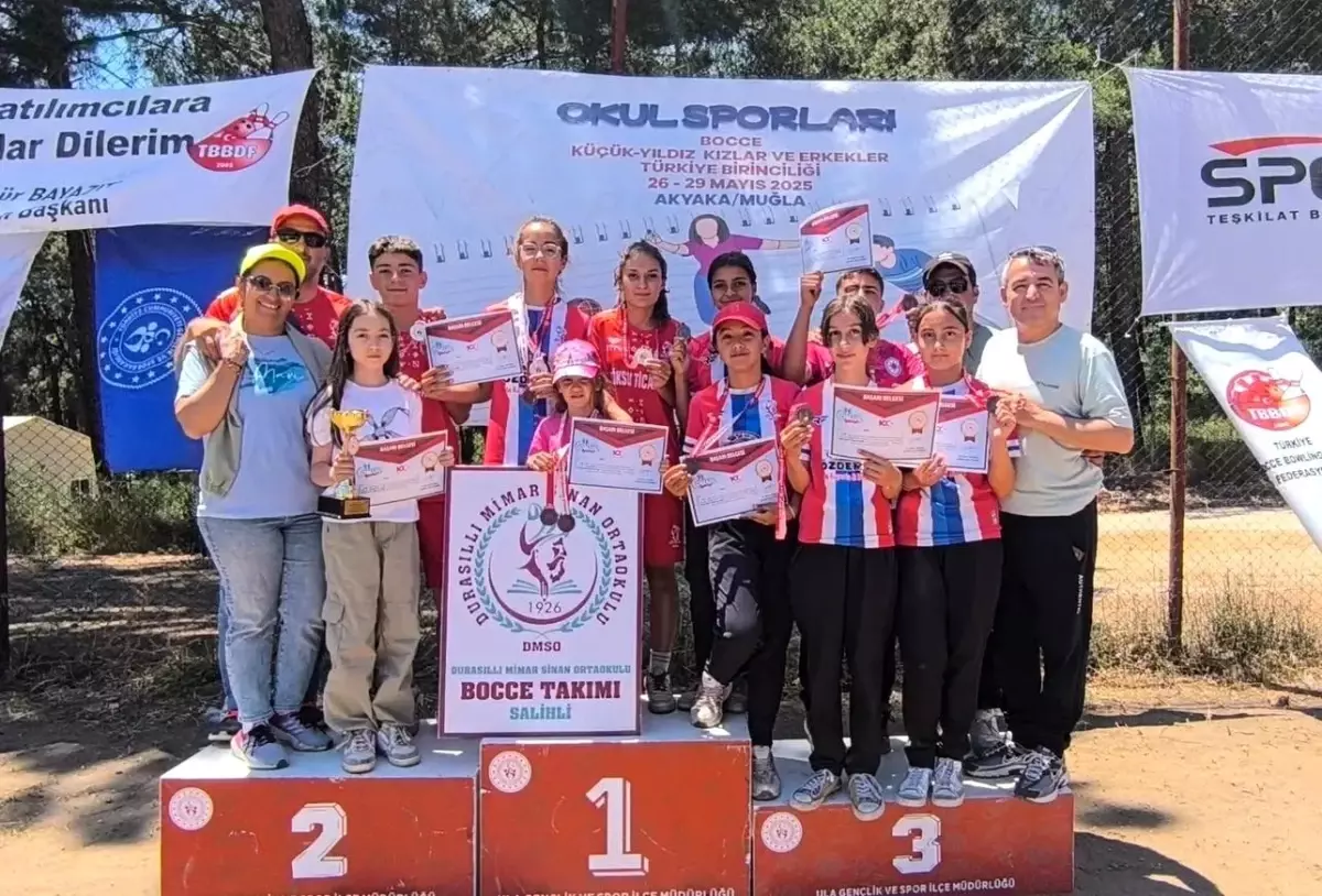 Durasıllı Mimar Sinan Ortaokulu Bocce Türkiye Şampiyonası'nda Tarih Yazdı