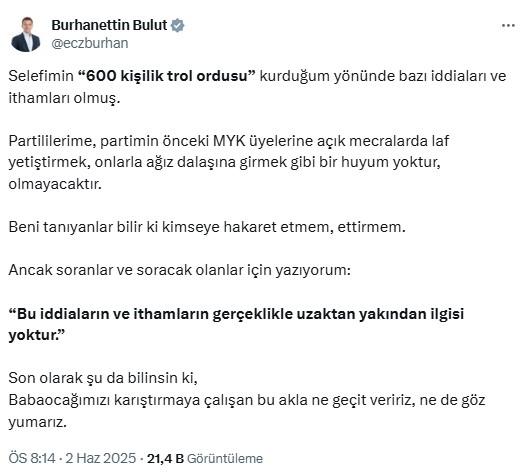 CHP's Eren Erdem: A 600-person troll team was established to insult Kılıçdaroğlu