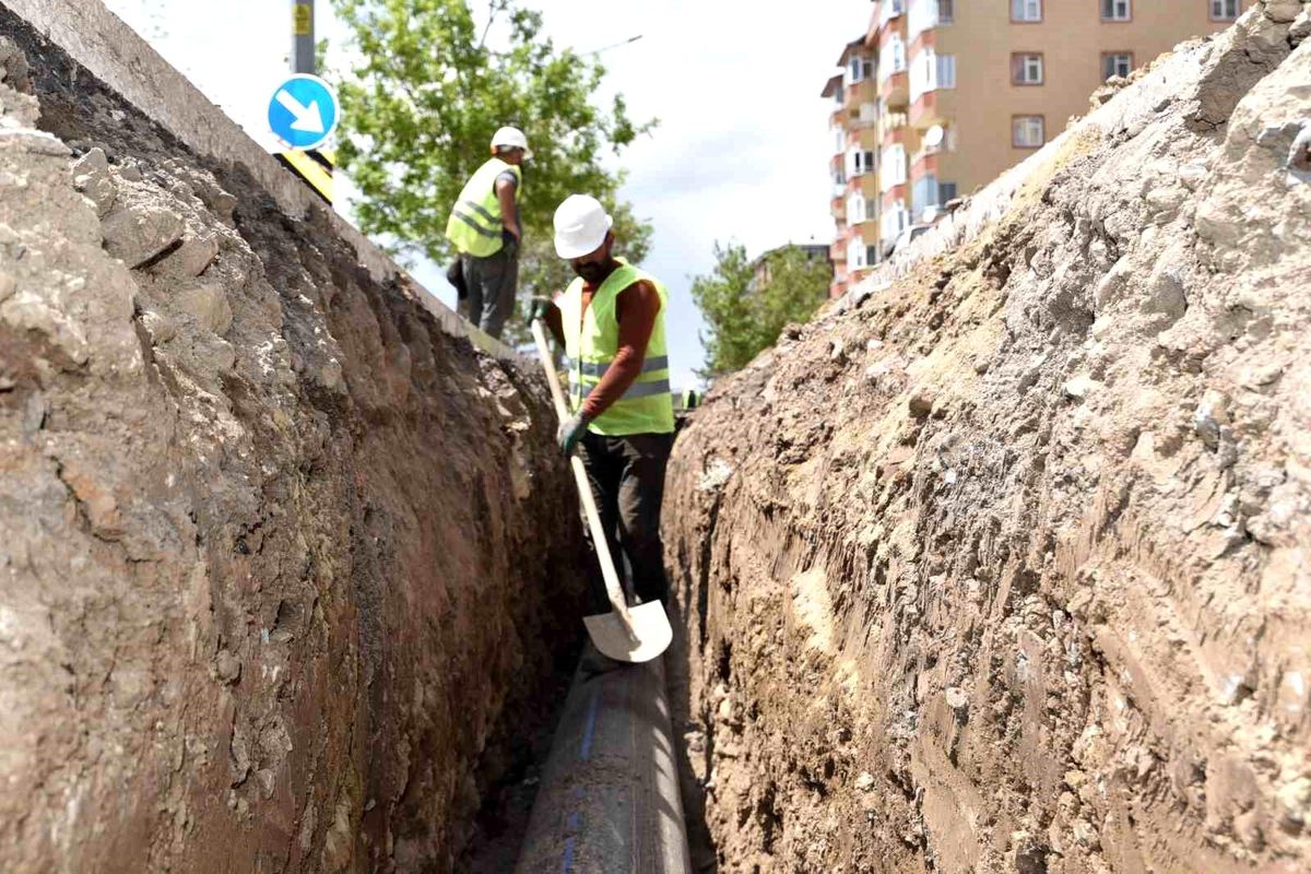 Erzurum'da İçme Suyu Altyapısı Yenileniyor