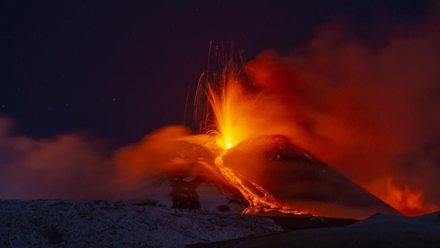 Etna Yanardağı nerede? Etna Yanardağı patladı mı? Etna Yanardağı nerede? Etna Yanardağı patladı mı?