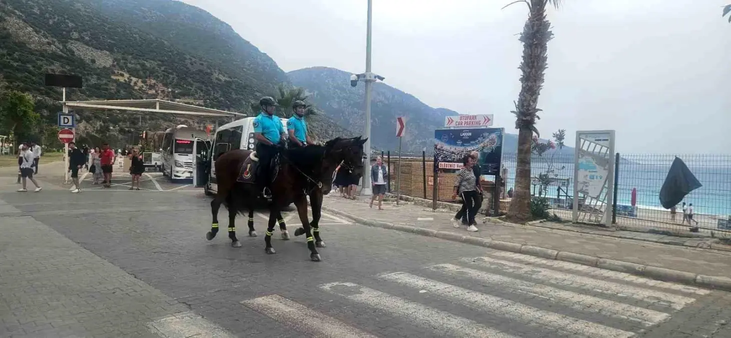 Fethiye'de Atlı Jandarma Timi Göreve Başladı