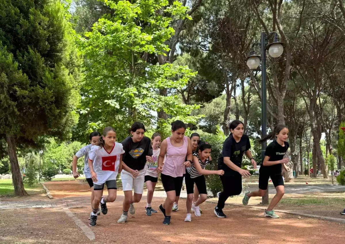 Nazilli'de Aquatlon Şampiyonası Heyecanı