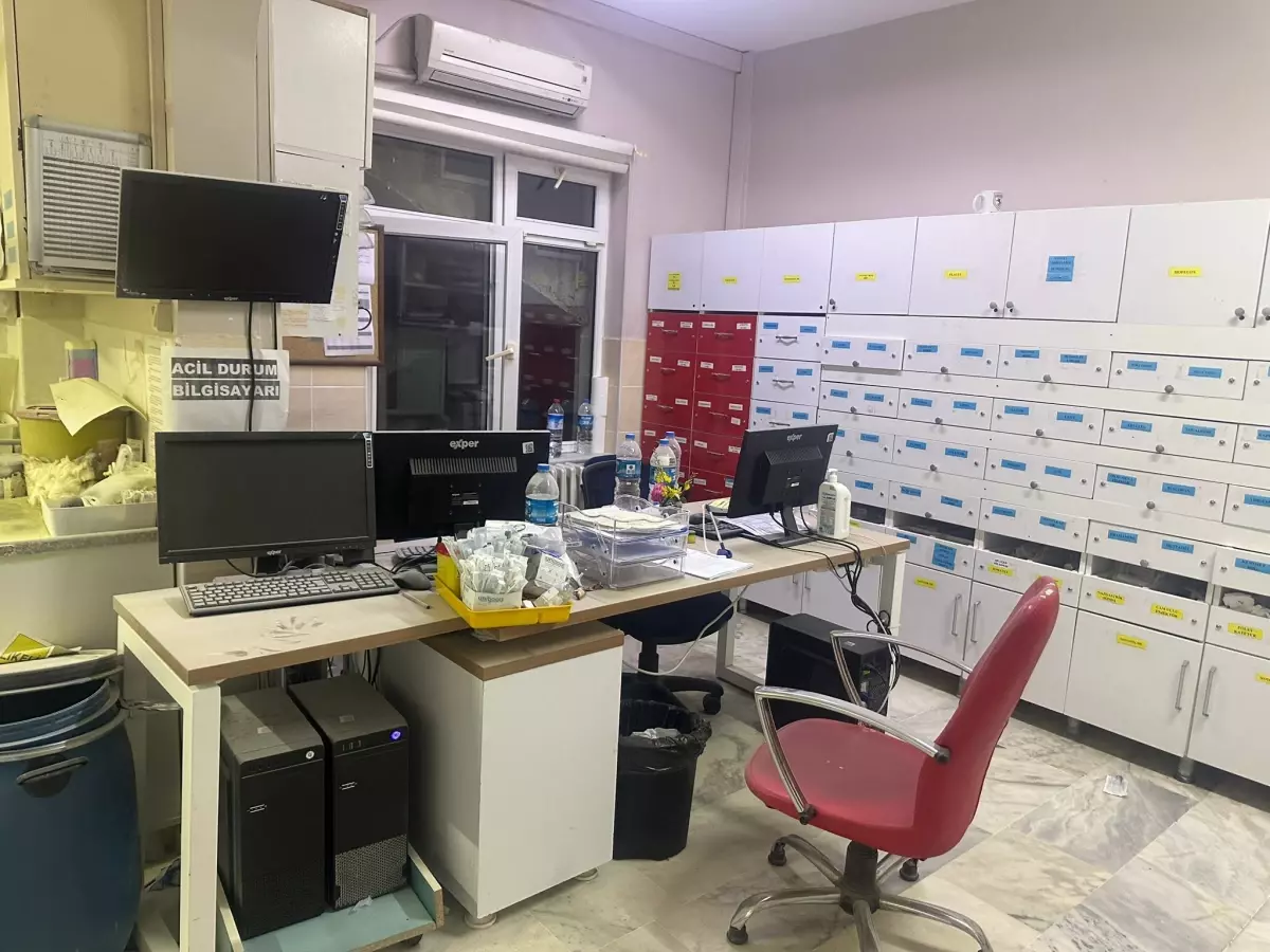 Türkeli Devlet Hastanesi'nde Şişe Patladı, Hemşire Yaralandı
