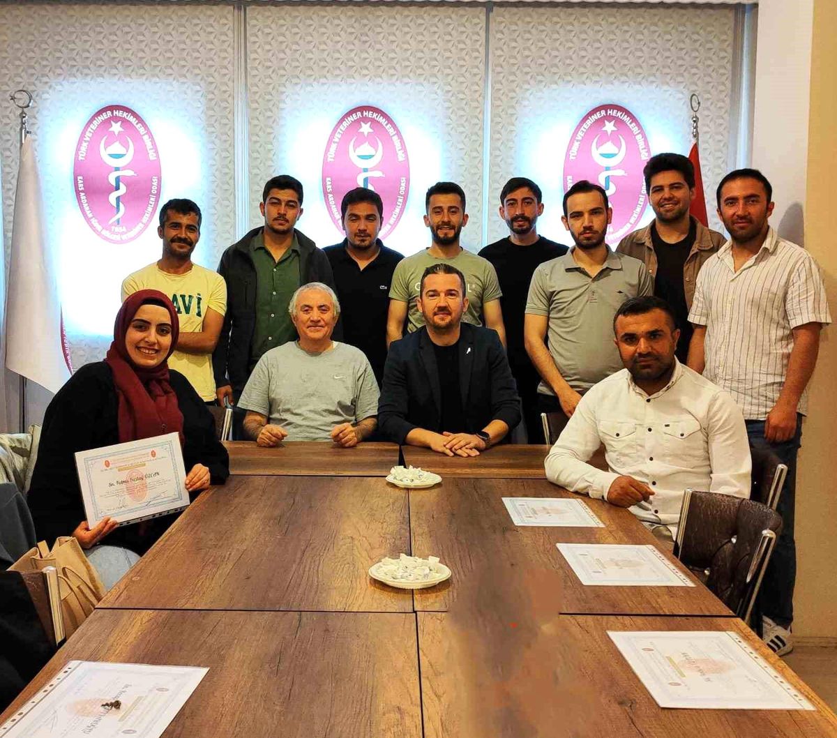Kars'ta Suni Tohumlama Kursu Tamamlandı