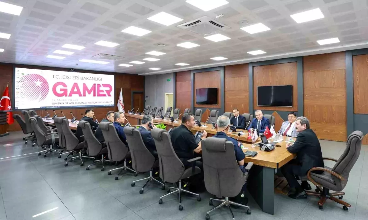 Samsun'da Kurban Bayramı için Güvenlik Tedbirleri Alındı