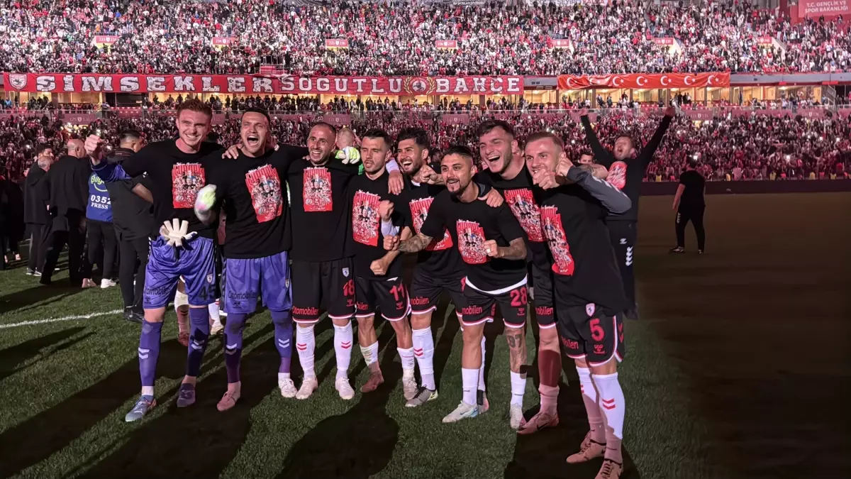 Samsunspor Avrupa'ya Yükseldi, Kutlamalar Coşkuyla Gerçekleşti