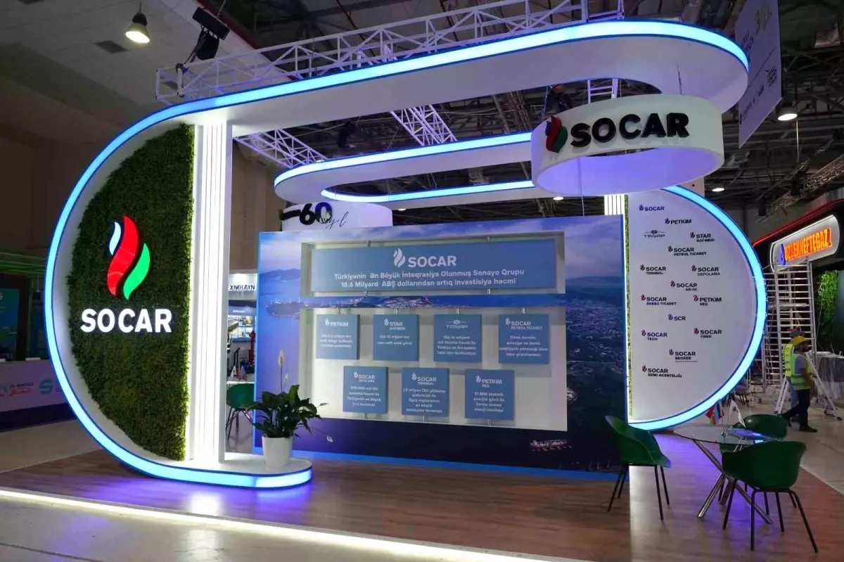 SOCAR Türkiye, Bakü'de Sıfır Karbon Standıyla Enerji Fuarına Katıldı