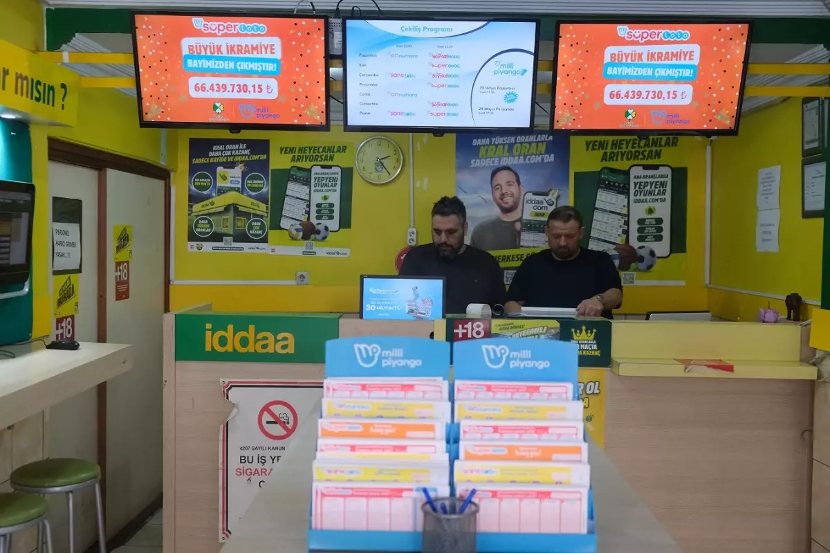 Süper Loto'nun 66 Milyon TL'lik İkramiyesi Alanya'ya Çıktı