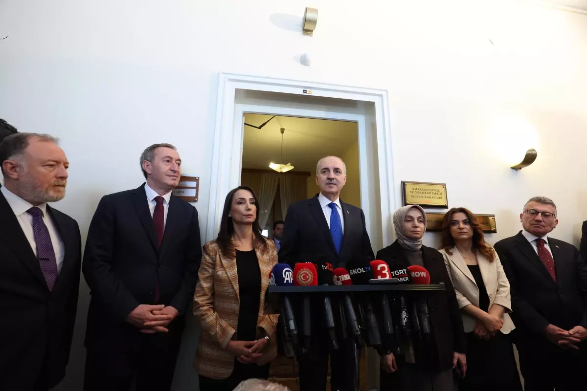 Kurtulmuş, İYİ Parti Grubunu Ziyaret Etti