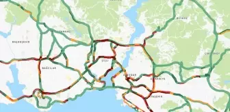 Trafik durumu haritası (CANLI) 2 Haziran İstanbul'da trafik yoğunluğu yüzde kaç?