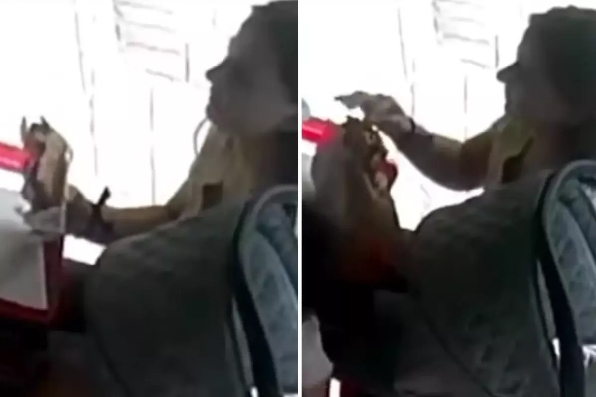 Üç kuruş için yaptığı rezilliğe bakın! Kimse görmüyor sandı ama kamera kayıttaydı
